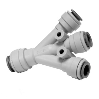 Czwórnik / rozdzielacz potrójny 1 x Speedfit 3/8" x 3 x Speedfit 3/8" John Guest - PI491212S-R