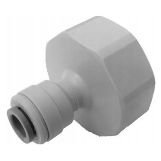 Złączka do zaworu kurkowego / czerpalnego gwint wewnętrzny 1/2" BSP x szybkozłączka Speedfit 1/4" PF wężyk elastyczny -CI320814S