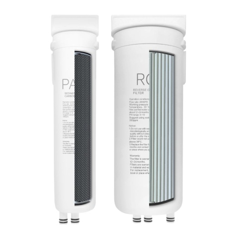 Stacja filtracji Midea 400 GPD R06 odwrócona osmoza "direct flow" + mineralizator FITAQUA AC-IL-MIN-QC 2″ QC