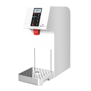 Warnik do wody marki Flow Care model HB18 White z wyświetlaczem dla HoReCa