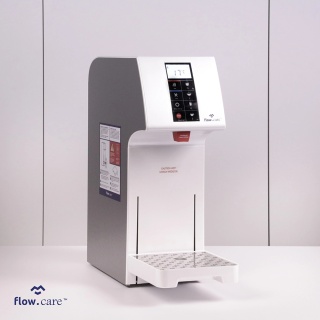 Warnik do wody marki Flow Care model HB18 White z wyświetlaczem dla HoReCa