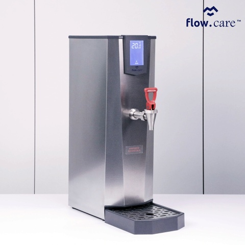 Warnik do wody marki Flow Care model HS25 Silver z wyświetlaczem dla HoReCa