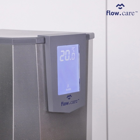 Warnik do wody marki Flow Care model HS25 Silver z wyświetlaczem dla HoReCa